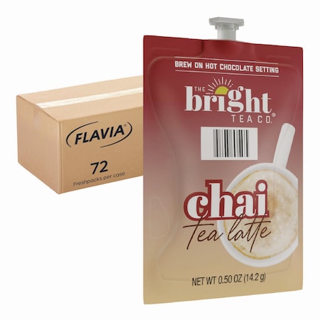 Flavia Tea Flavia Pouches, Chai Latte, Pouch, 72 PK 48055